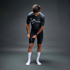JERSEY PRO TEAM BLK HOMBRE GRIS CARRERA