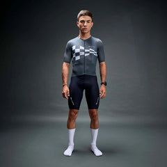 JERSEY PRO TEAM BLK HOMBRE GRIS CARRERA