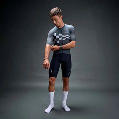 JERSEY PRO TEAM BLK HOMBRE GRIS CARRERA
