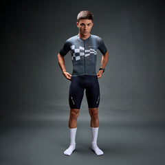 JERSEY PRO TEAM BLK HOMBRE GRIS CARRERA