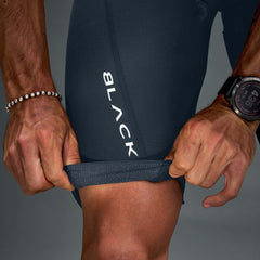 BIB SHORT BLACK ULTIMATE 3.0 GRIS MAN