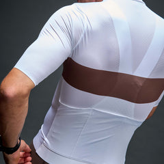 JERSEY PRO TEAM BLK HOMBRE  BLANCO /CAFÉ